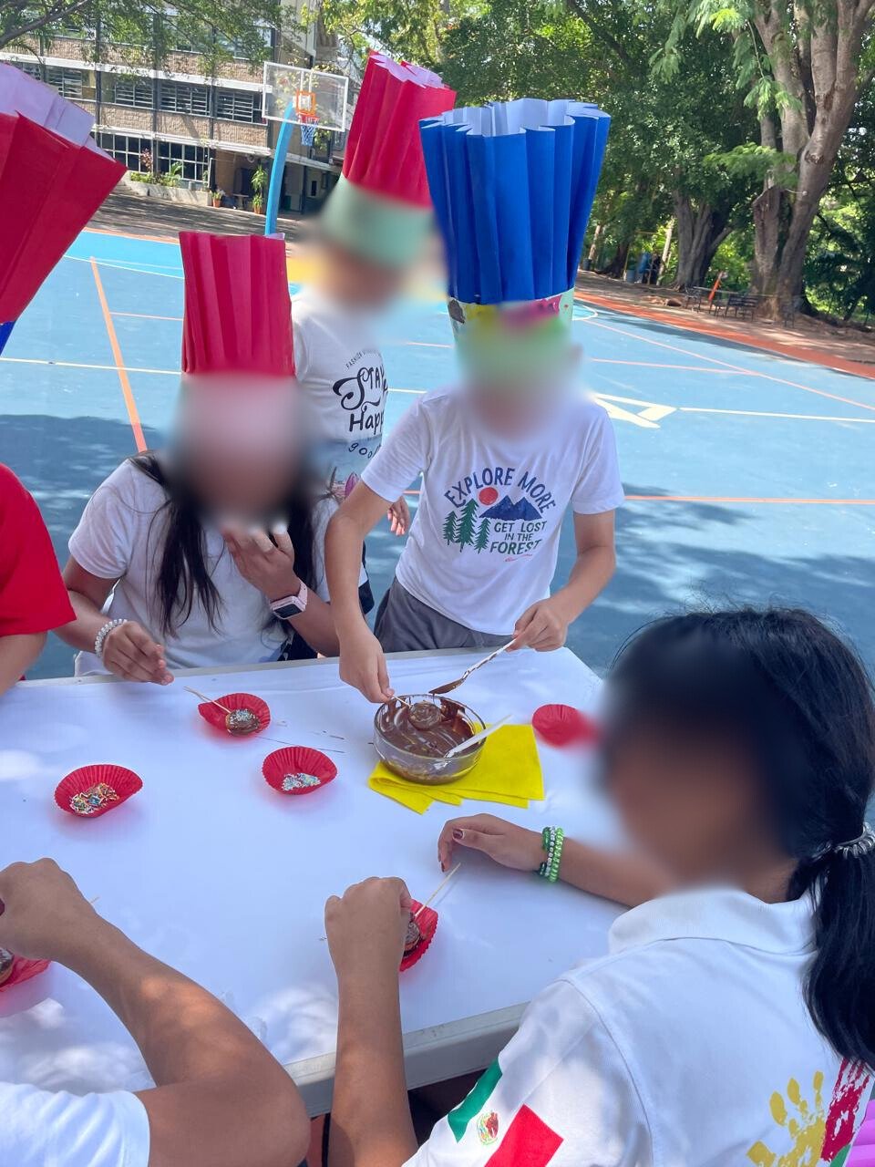 Diversión en el campamento